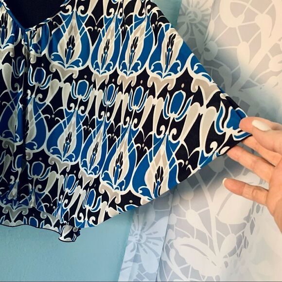 Style & Co Boho Print Top Size Large - Picture 6 of 11